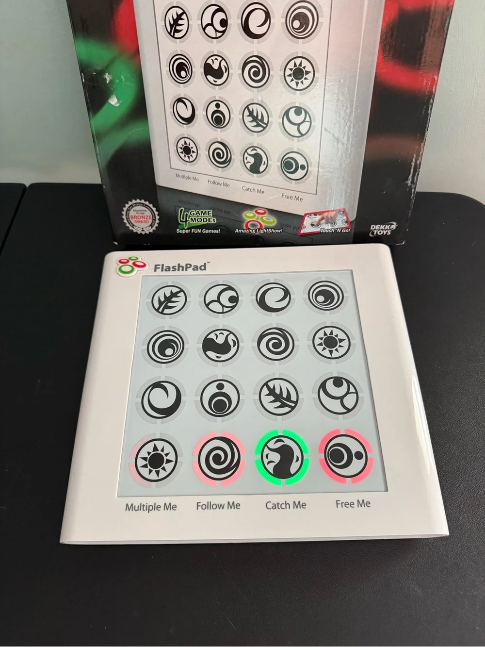 Electronic Touch Game Tablet - White